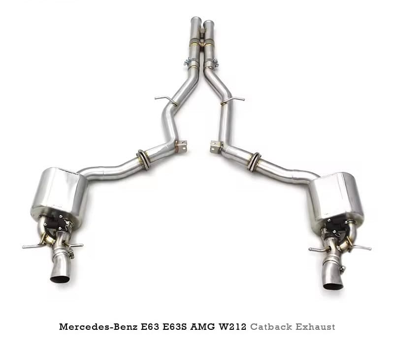 MERCEDES-BENZ E63 E63S AMG W212 CATBACK EXHAUST