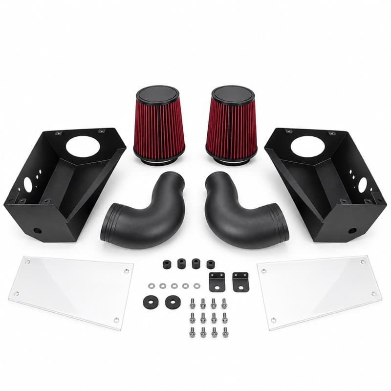 MERCEDES-AMG M177 4.0 BI-TURBO D.R.P COLD AIR INTAKE SYSTEM
