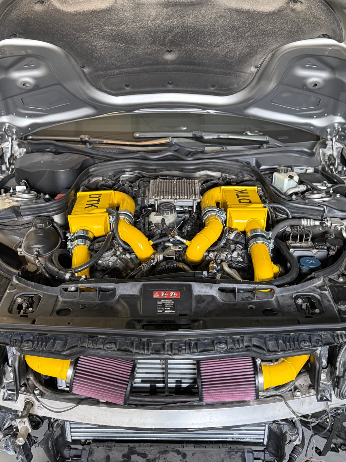 Top Mount Intercoolers CLS63