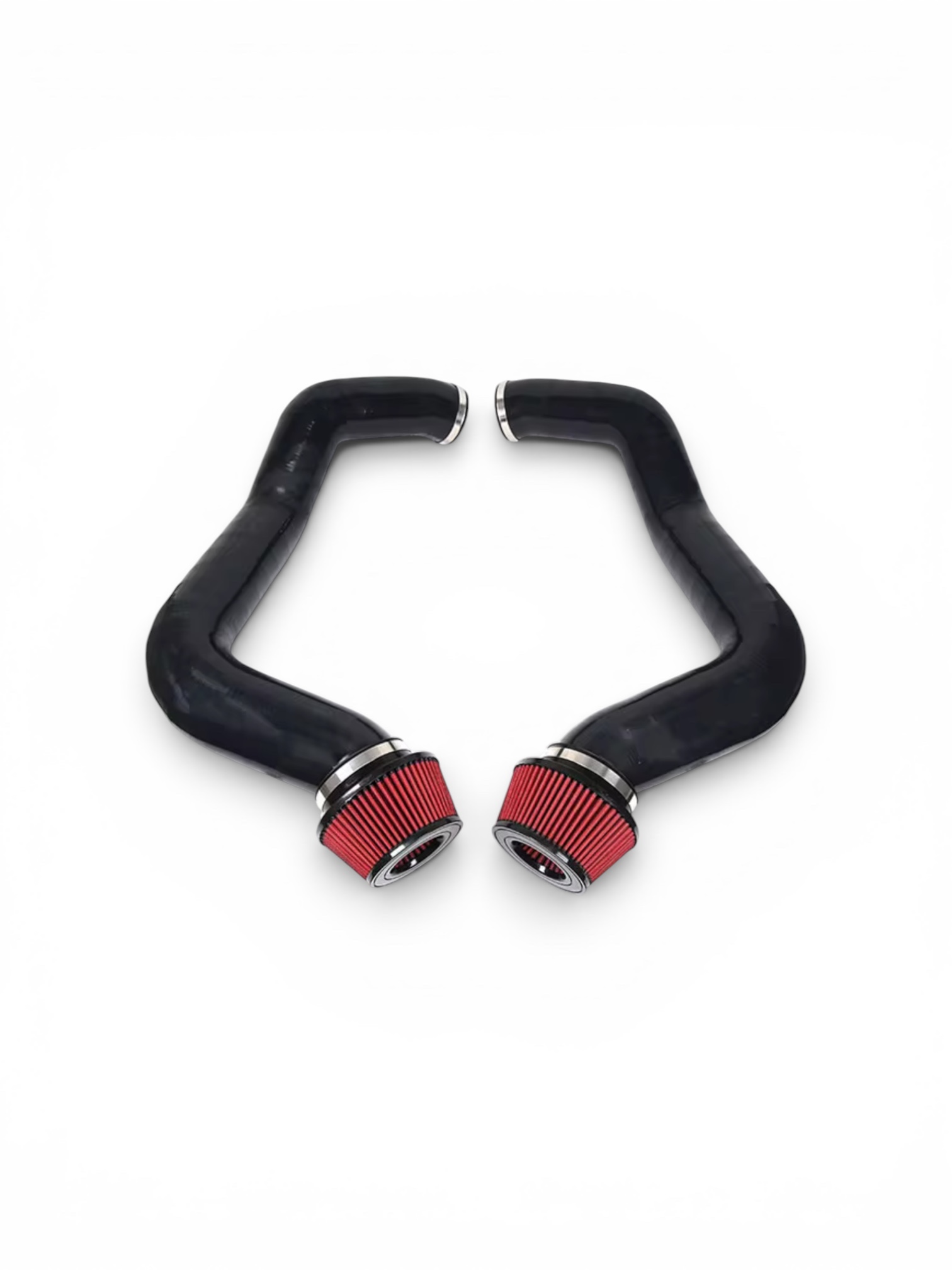 Pair of D.R.P. intakes mirrored with red cone filters